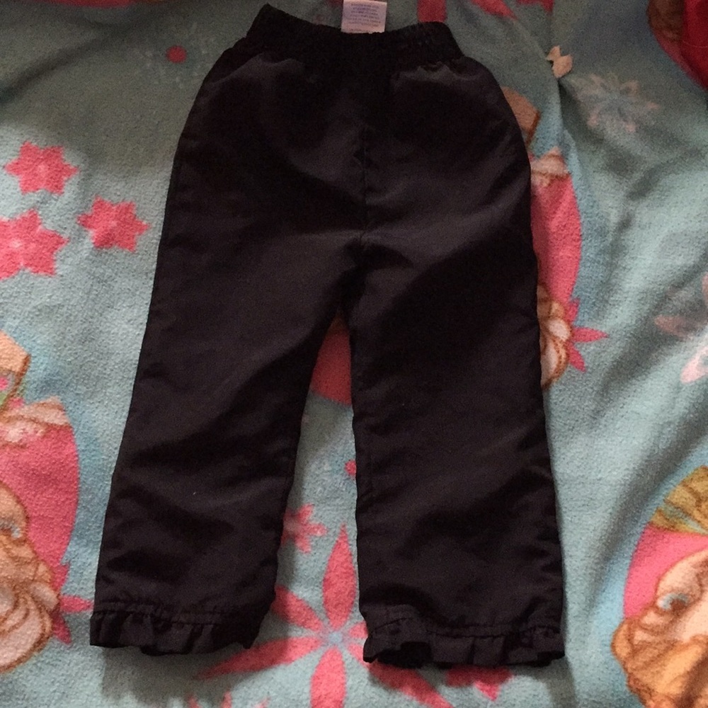 Black sweat pants